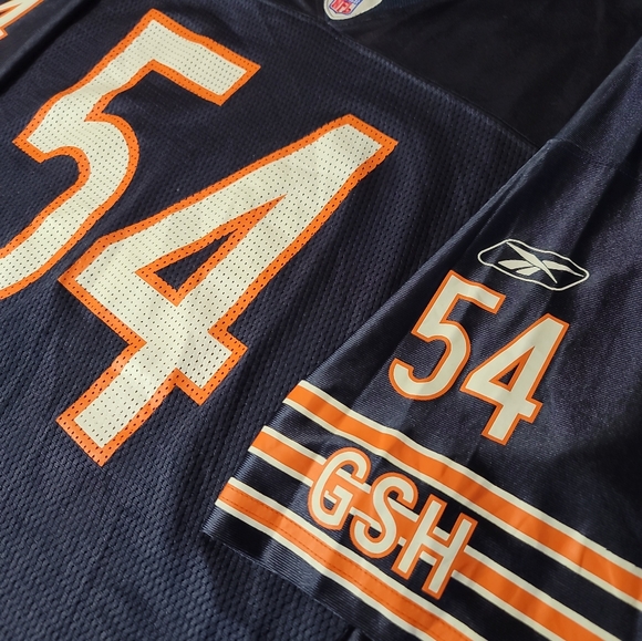 Reebok On Field NFL Chicago Bears Brian Urlacher #54 Football Jersey Men's XL - Picture 8 of 11